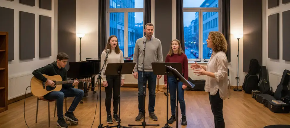 آموختن خوانندگی در سنین متفاوت